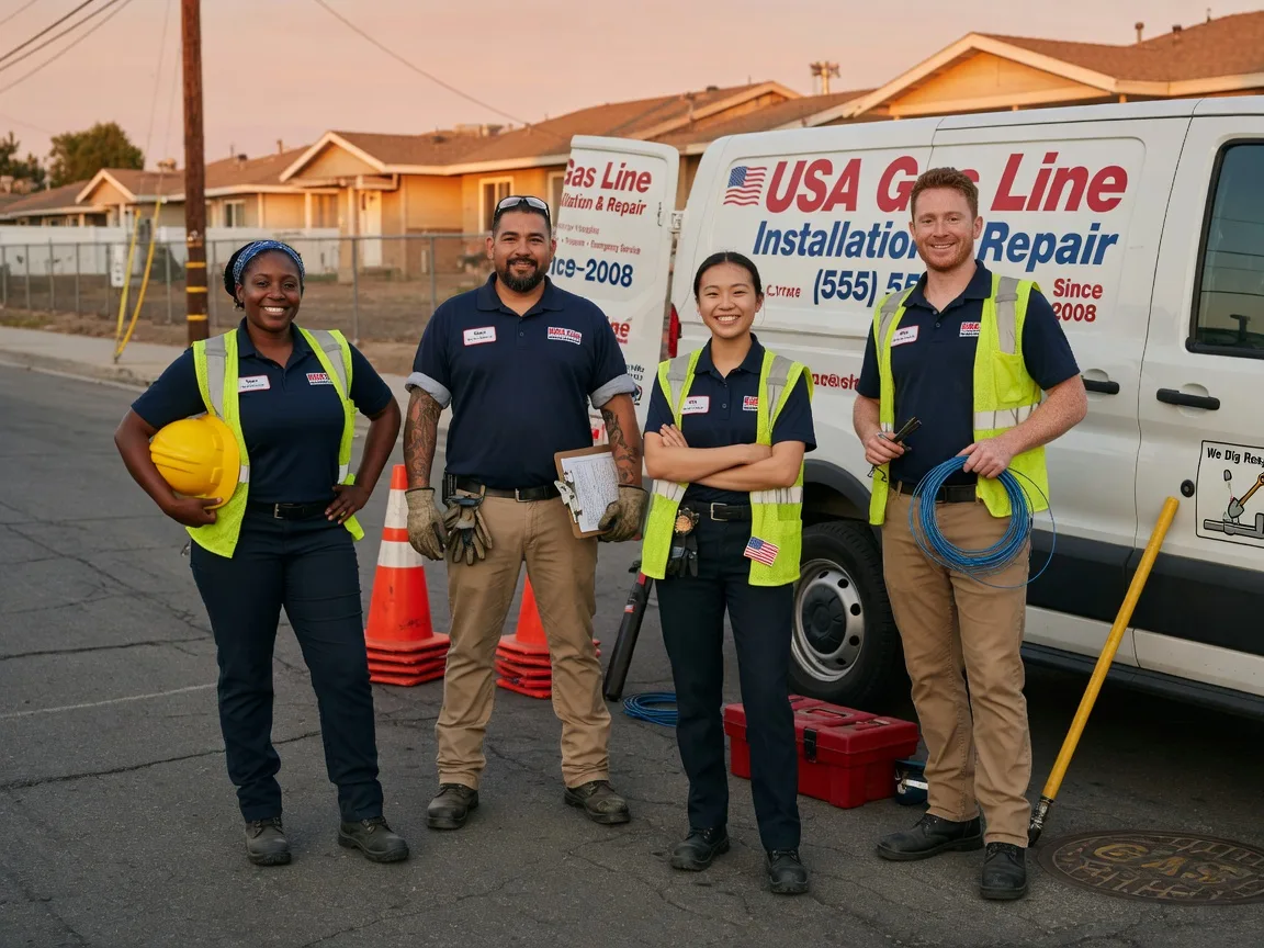 Gas Line Installation company in Point Lay, AK